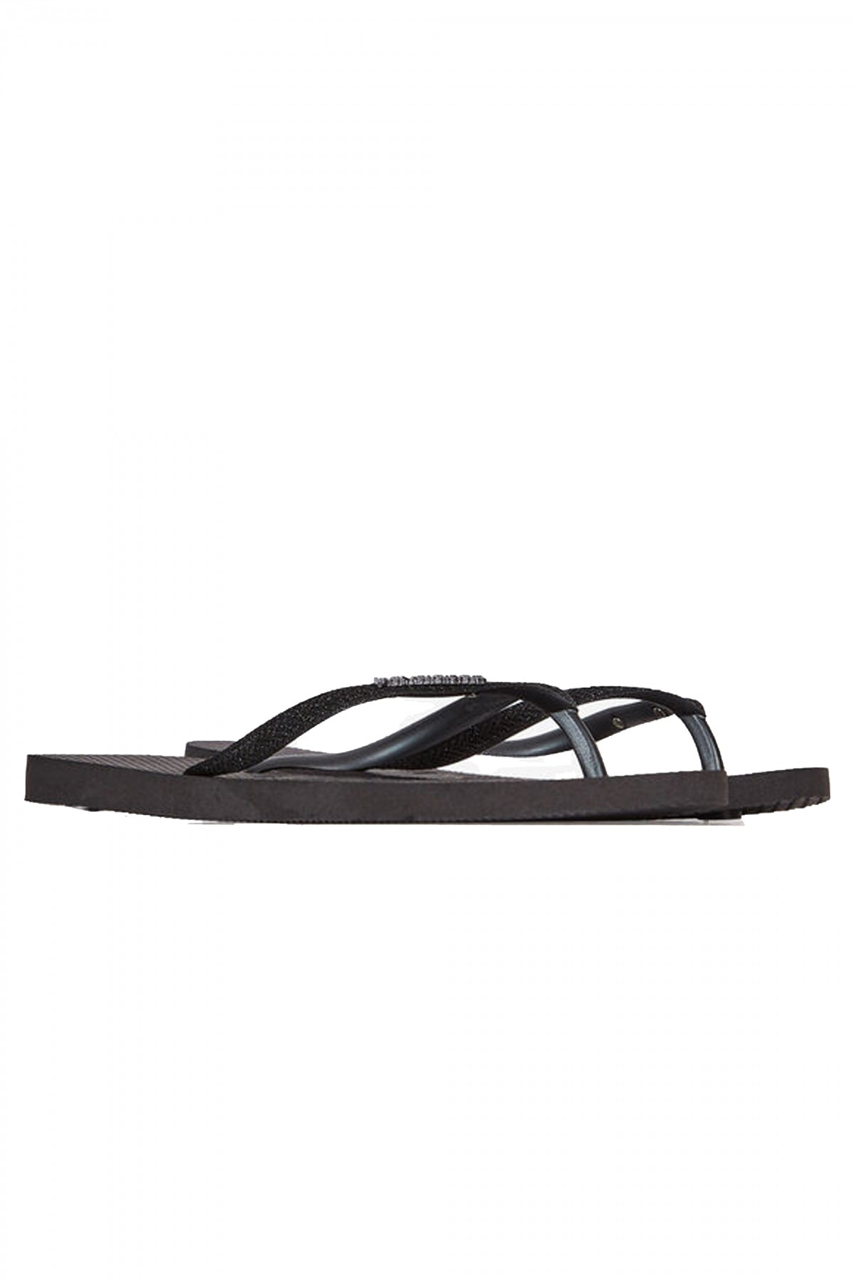 HAVAIANAS SLIM GLITTER II en color NEGRO  (2)