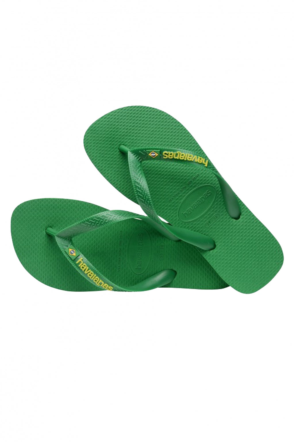 HAVAIANAS BRASIL LOGO NEON en color VERDE  (4)