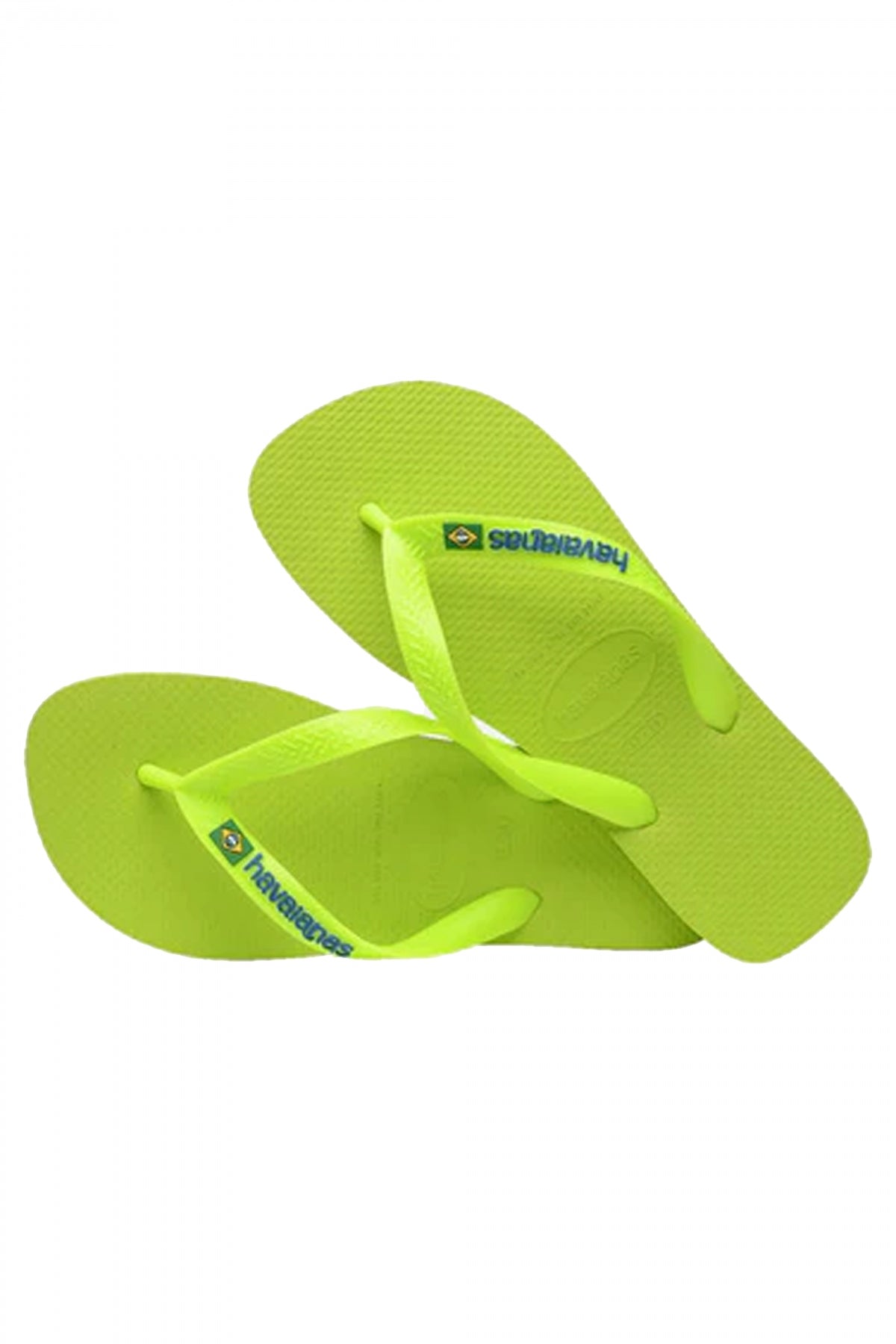 HAVAIANAS BRASIL LOGO NEON en color VERDE  (4)