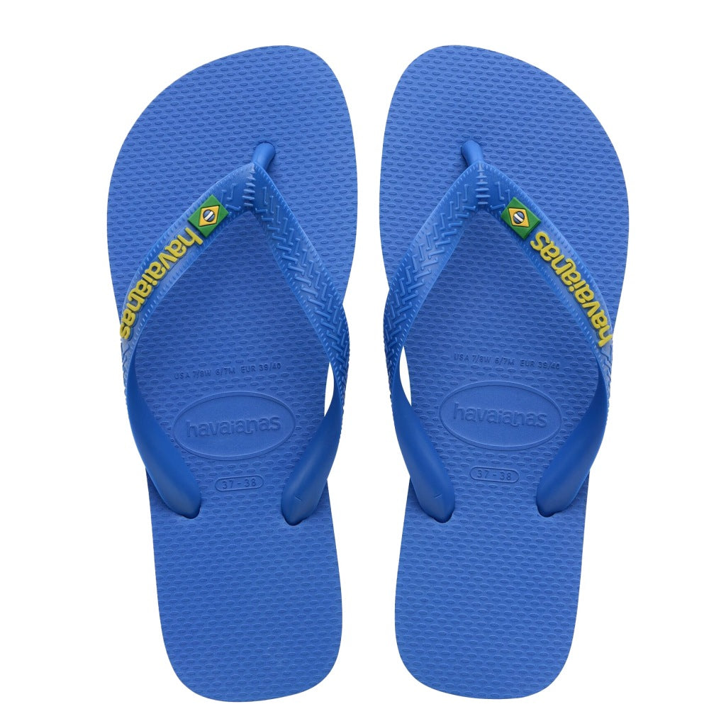 HAVAIANAS BRASIL LOGO NEON en color AZUL  (5)