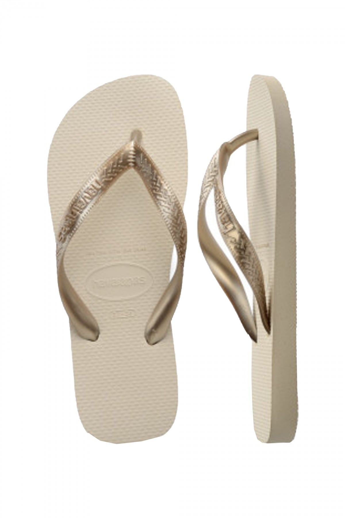 HAVAIANAS TOP TIRAS SENSES en color BEIS  (4)