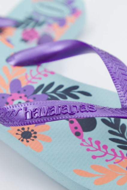 HAVAIANAS KIDS FLORES FC en color VIOLETA  (4)