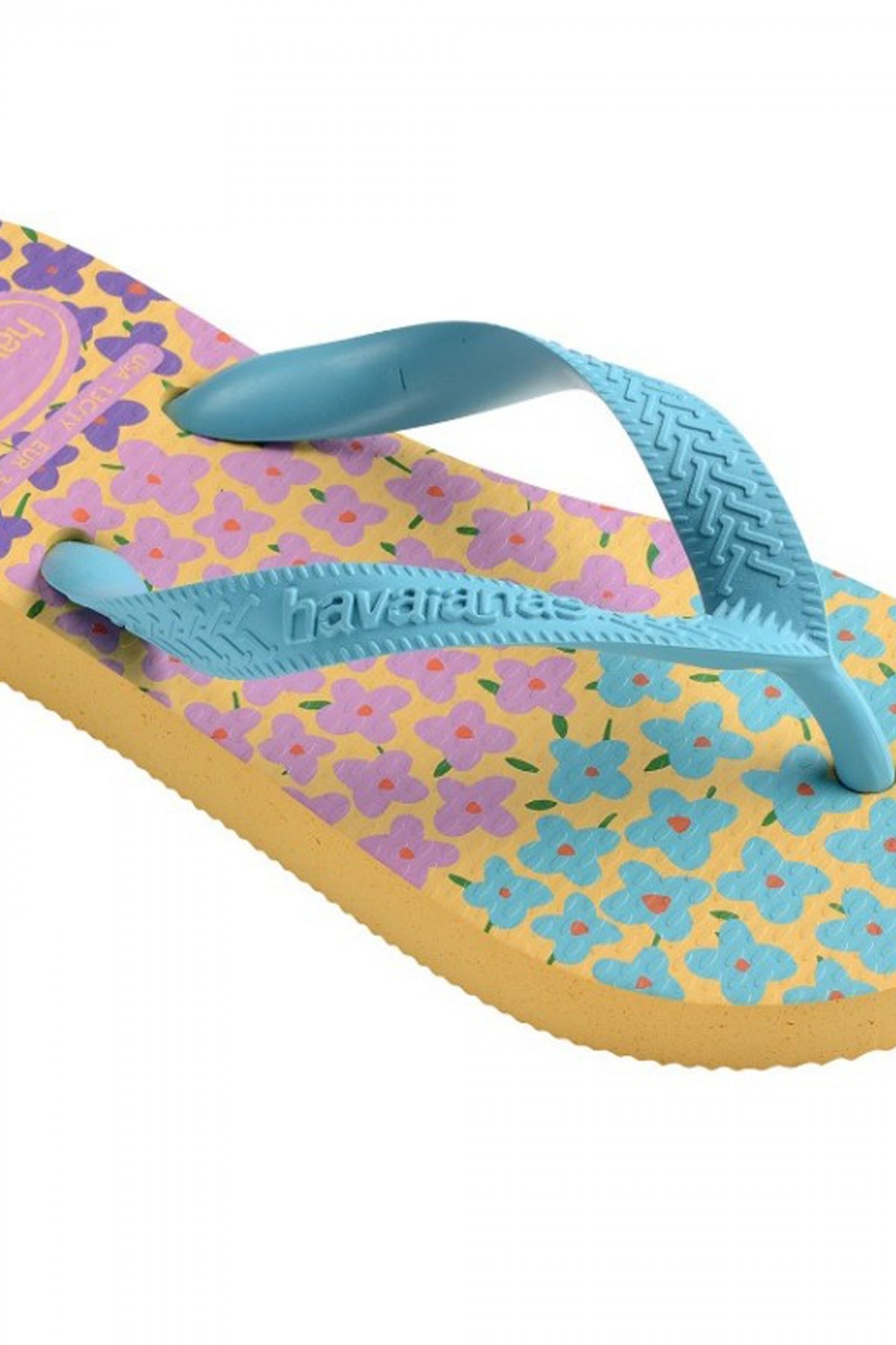 HAVAIANAS KIDS FLORES en color AZUL  (4)