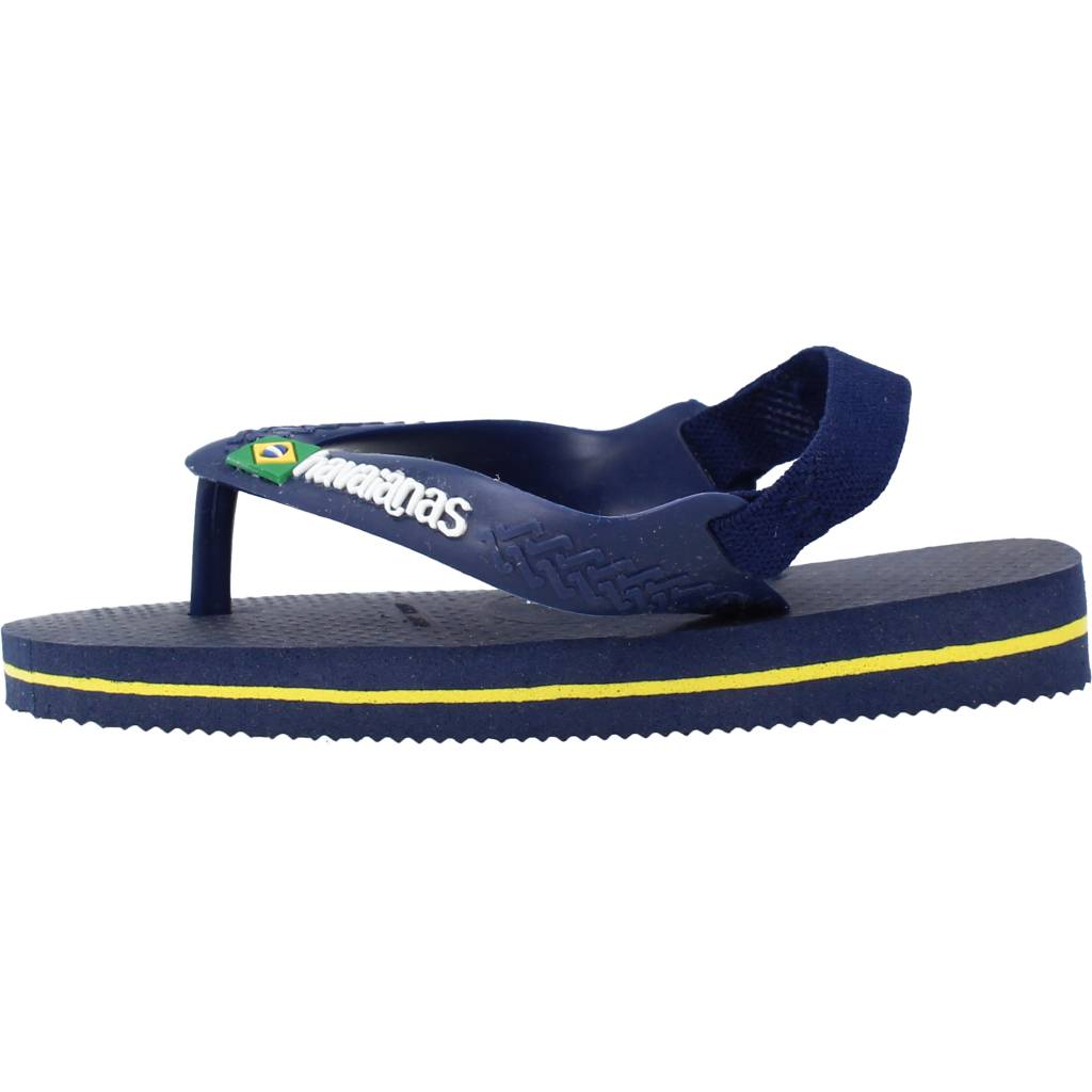 HAVAIANAS BABY BRASIL LOGO II en color AZUL  (2)