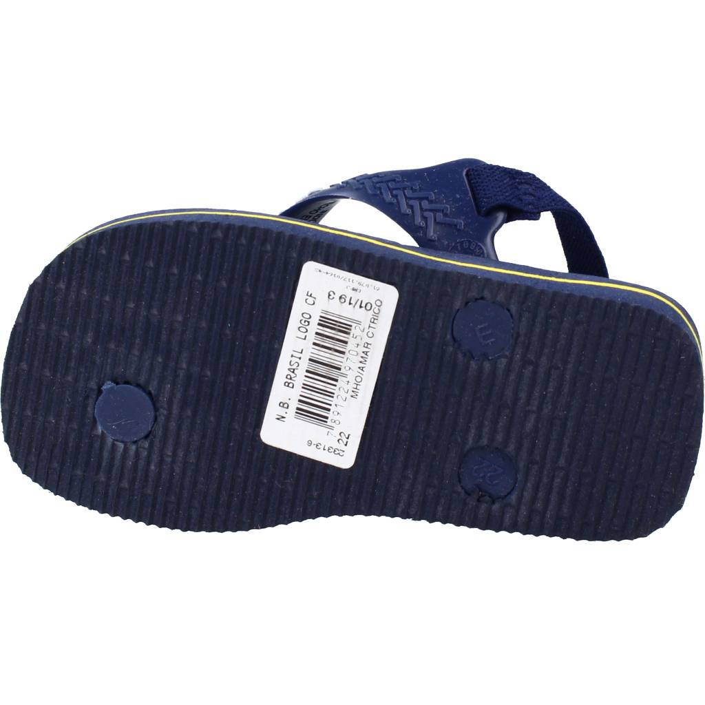 HAVAIANAS BABY BRASIL LOGO II en color AZUL  (6)