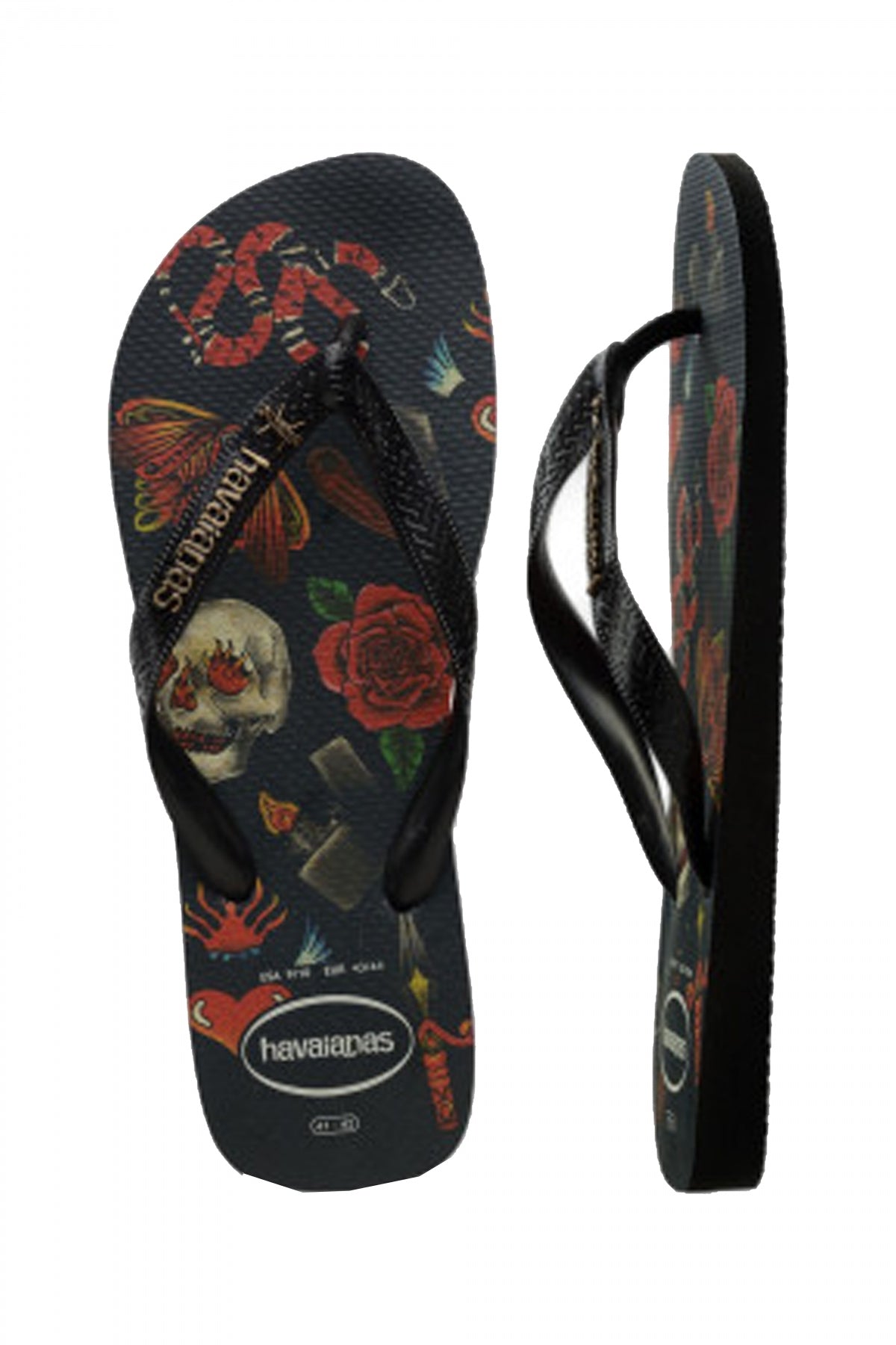 HAVAIANAS TOP TRIBO en color NEGRO  (3)