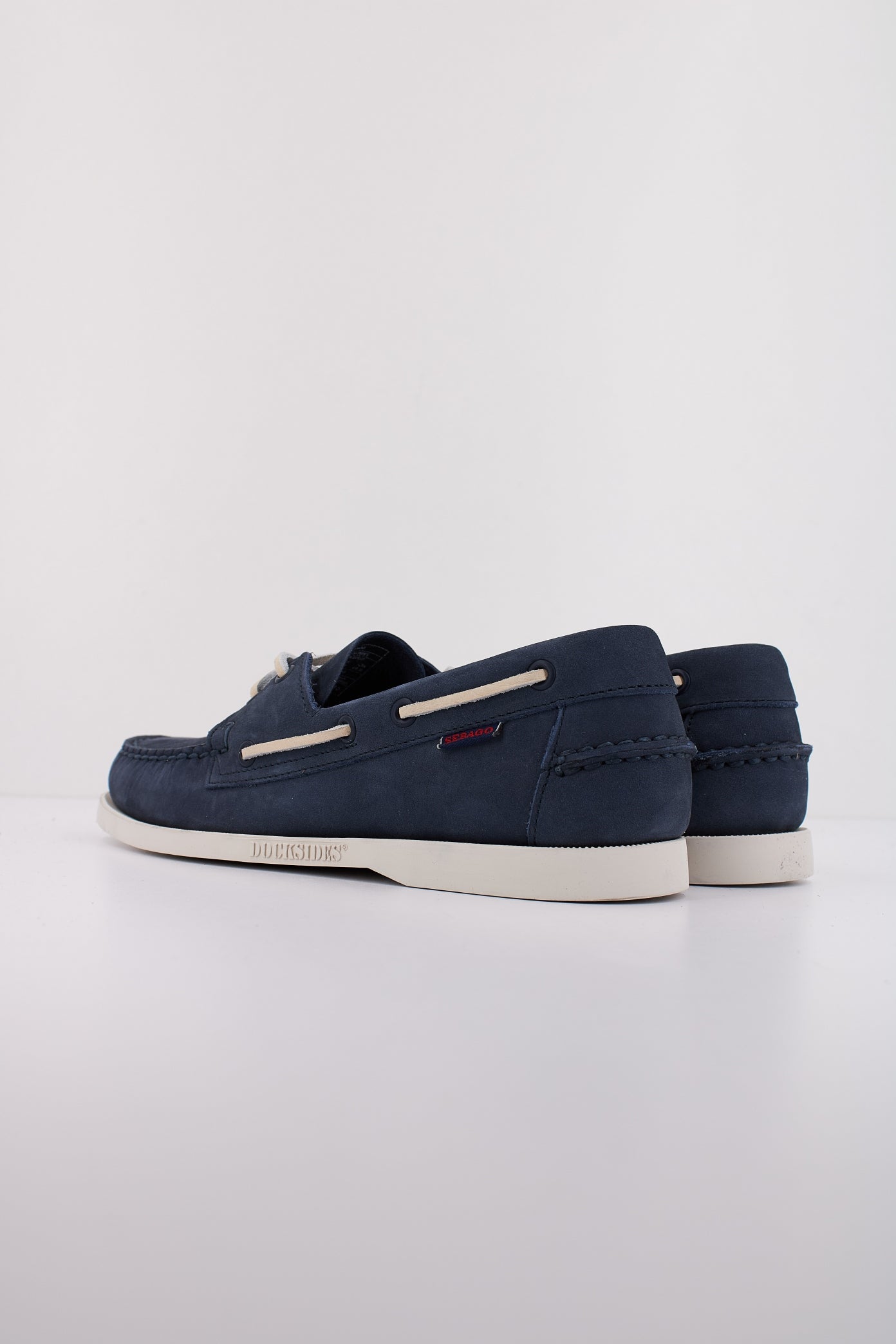 SEBAGO  DOCKSIDES PORTLAND NUBUCK en color AZUL  (4)