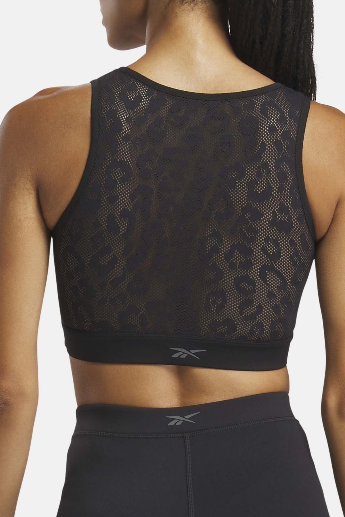 REEBOK MESH BRALETTE en color NEGRO  (3)