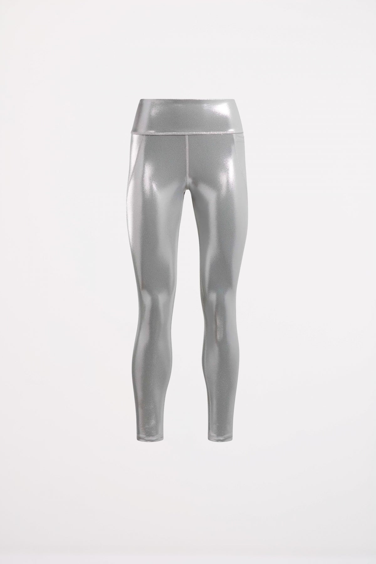 REEBOK LUX XHROME HR TIGHT en color PLATA  (2)