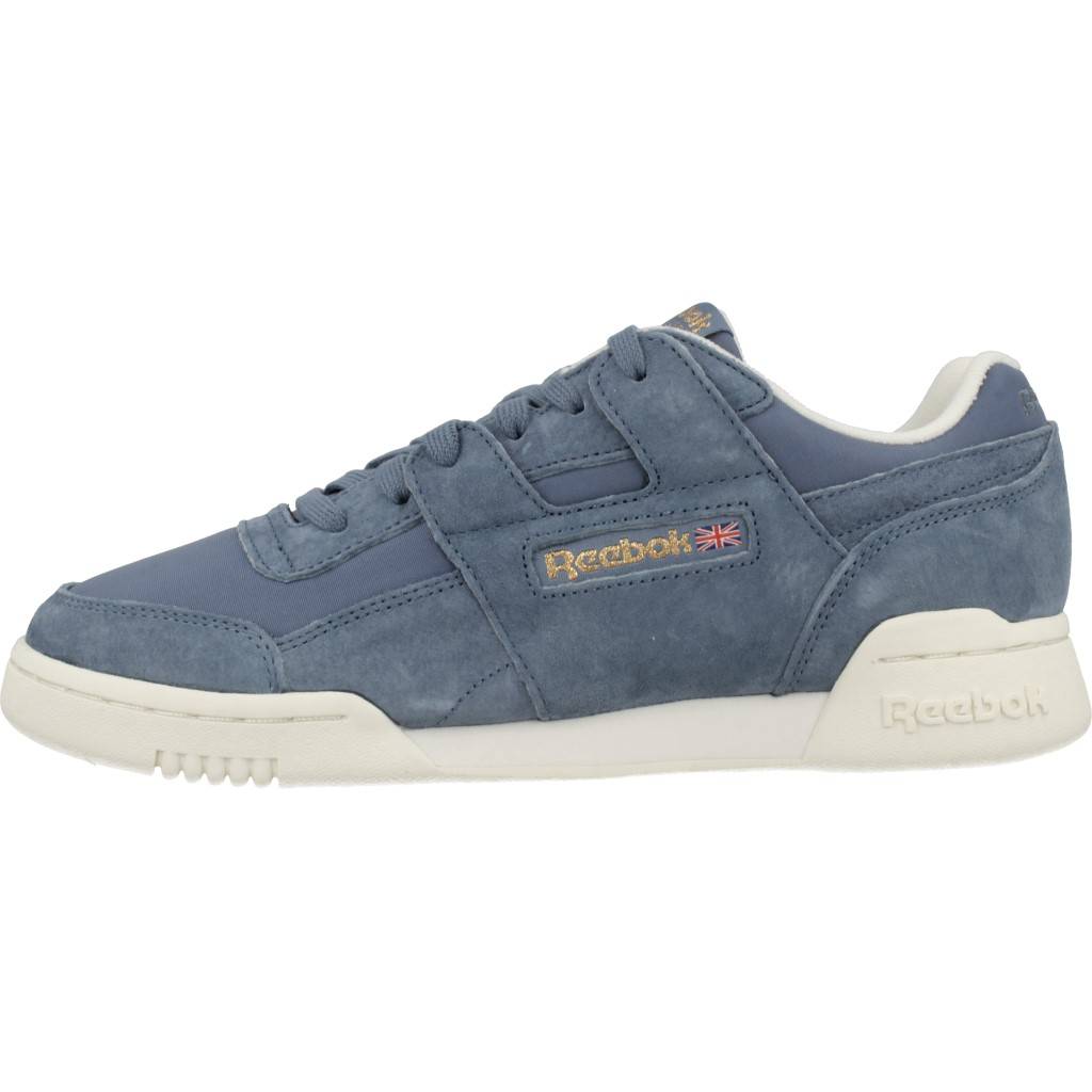 REEBOK WORKOUT LO PLUS en color AZUL  (2)