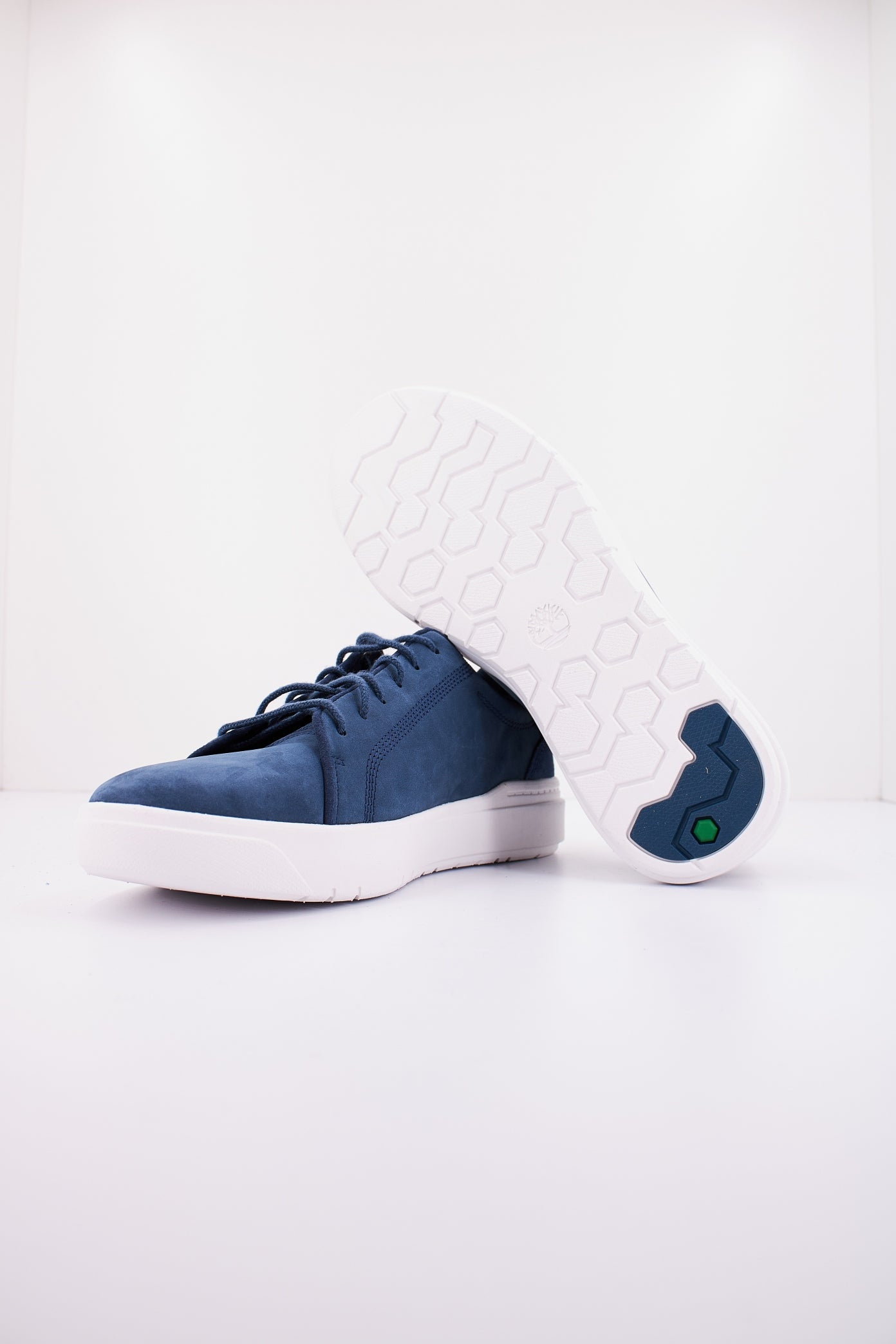 TIMBERLAND SENECA BAY LOW LACE UP en color AZUL  (4)