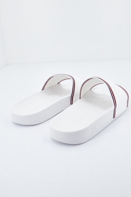 TOMMY HILFIGER KNITTED POOL SLIDE en color BLANCO  (3)