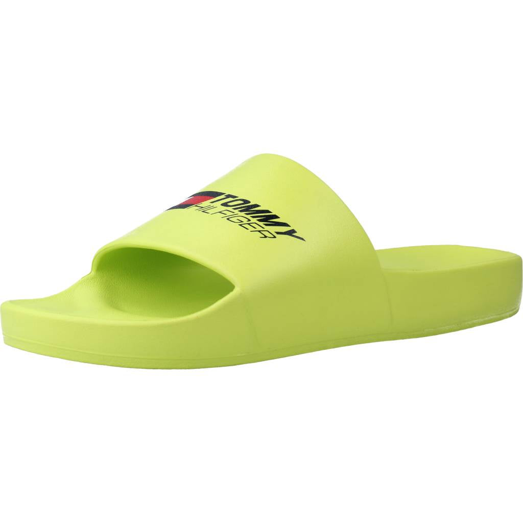 TOMMY HILFIGER TS POOLSLIDE  en color VERDE  (1)