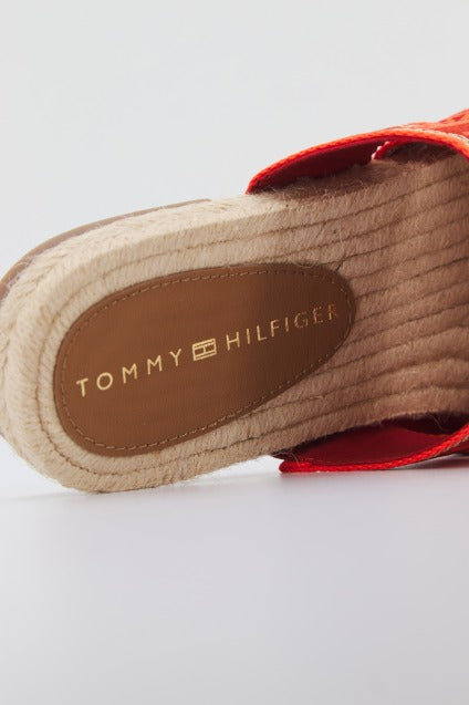 TOMMY HILFIGER WEBBING FLAT ESPAD en color NARANJA  (4)