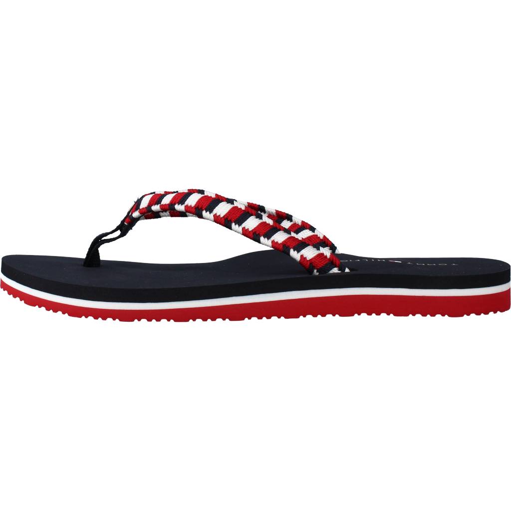 TOMMY HILFIGER WOVEN WEBBING FLAT BEACH en color MULTICOLOR  (2)