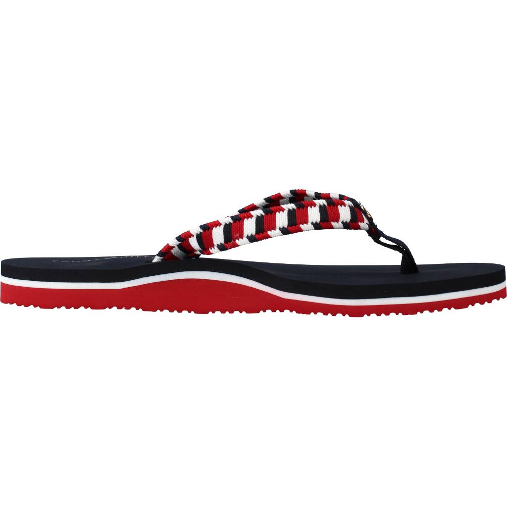 TOMMY HILFIGER WOVEN WEBBING FLAT BEACH en color MULTICOLOR  (4)