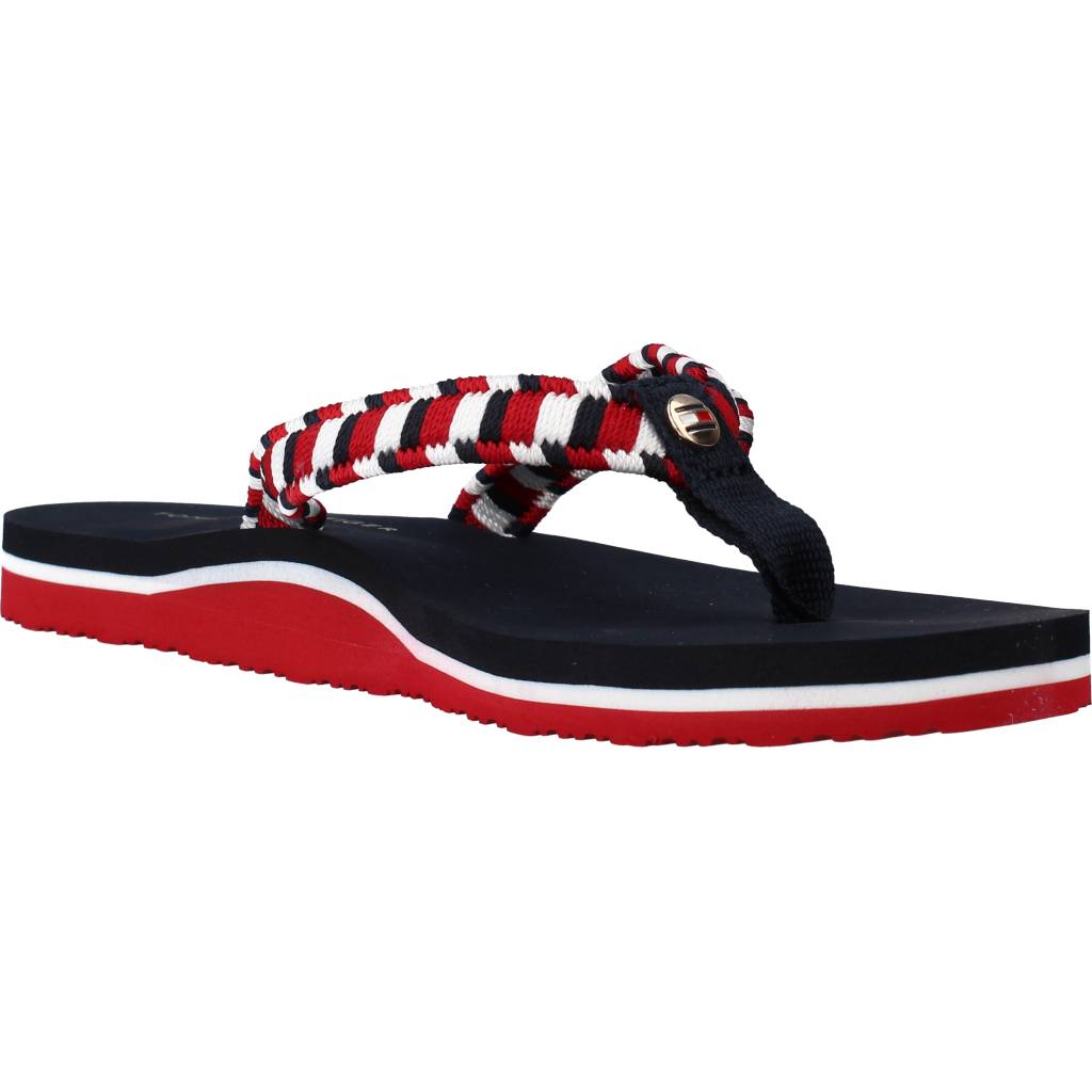 TOMMY HILFIGER WOVEN WEBBING FLAT BEACH en color MULTICOLOR  (5)