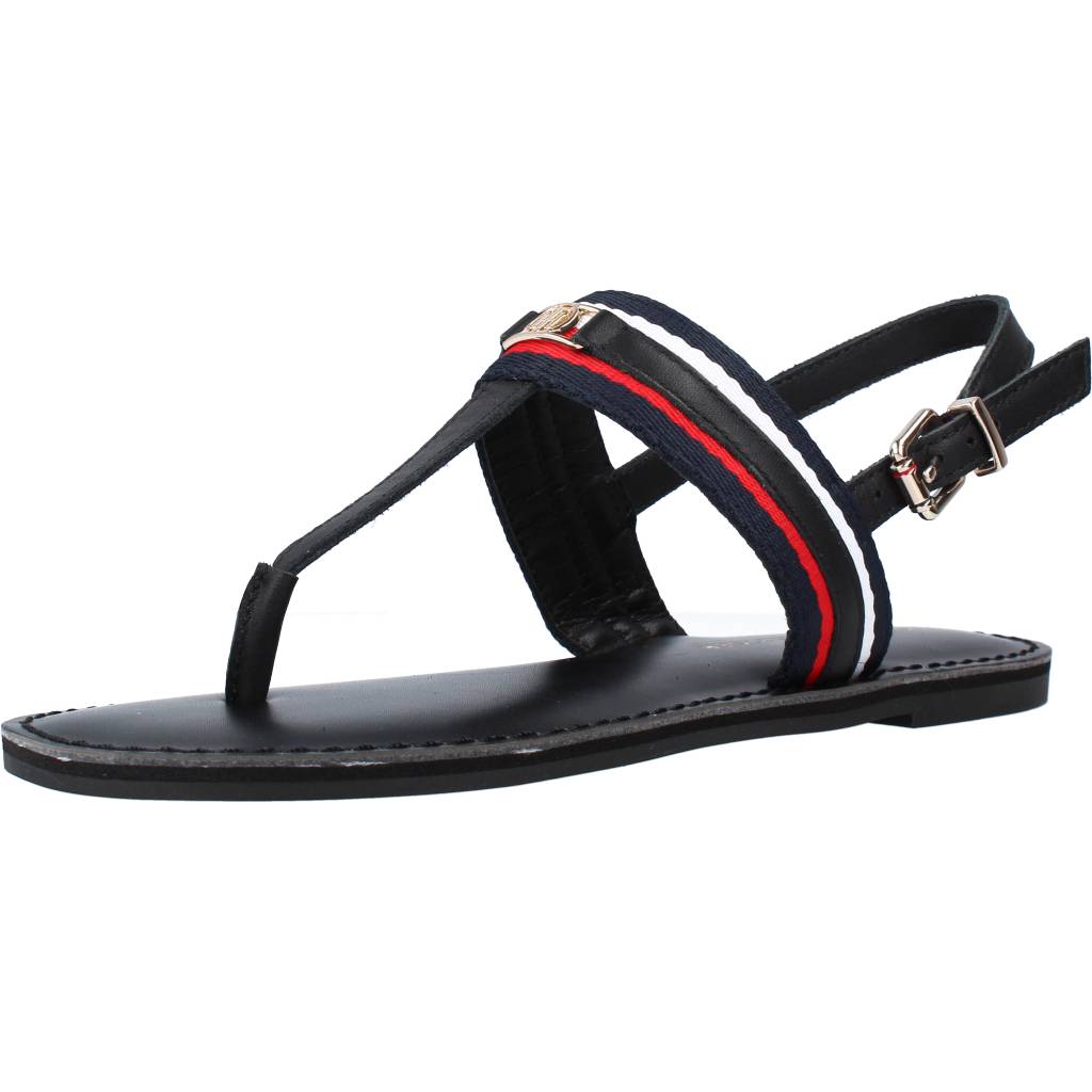 TOMMY HILFIGER CORPORATE TH WEBBING FLA en color NEGRO  (1)