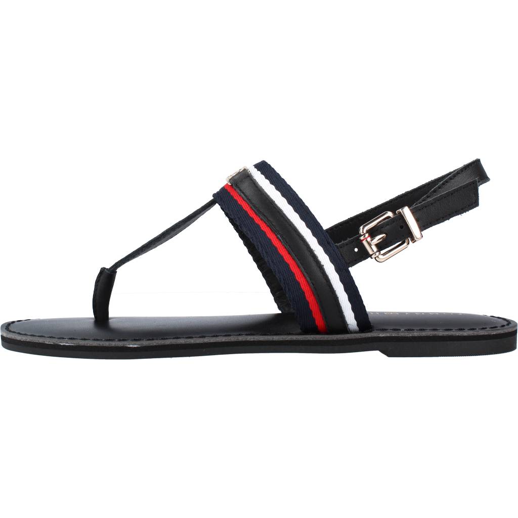 TOMMY HILFIGER CORPORATE TH WEBBING FLA en color NEGRO  (2)