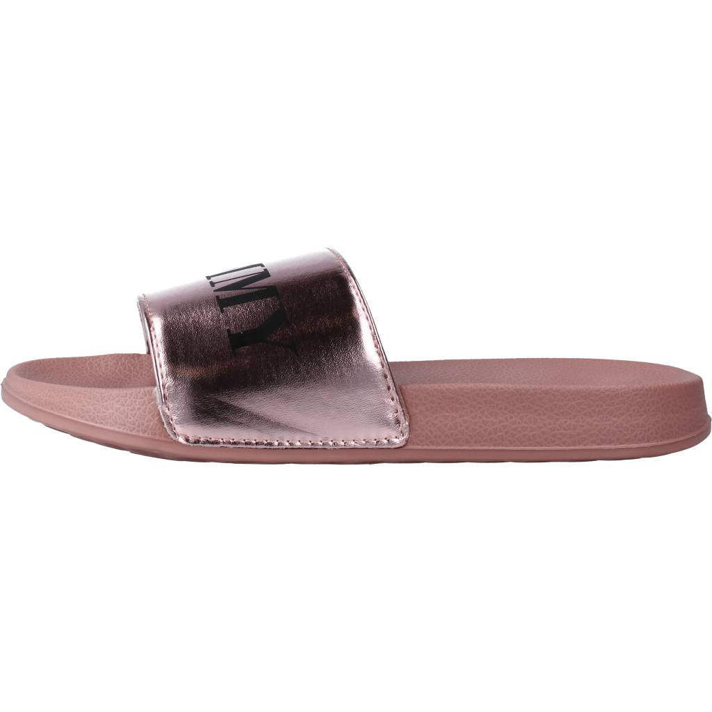 TOMMY HILFIGER CIABATTA PISCINA STAMPA en color ROSA  (2)