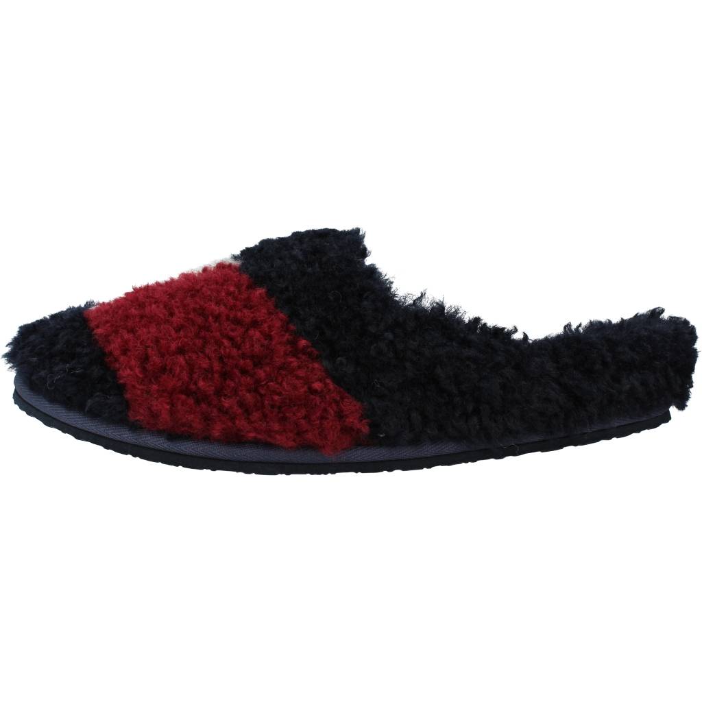 TOMMY HILFIGER  TH HOME SLIPPER SHERPA F en color AZUL  (2)