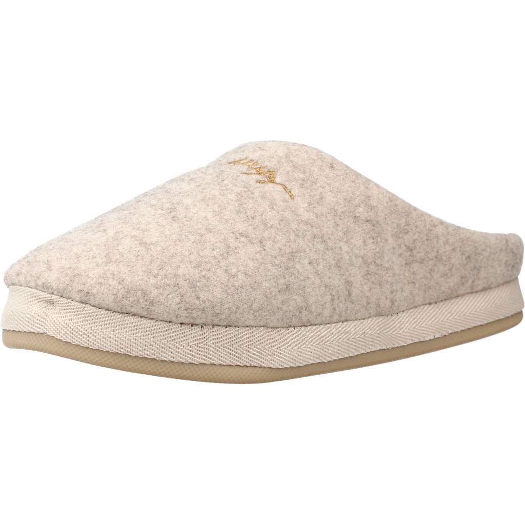 TOMMY HILFIGER SLIPPER FELT en color BEIS  (1)