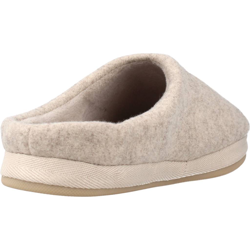 TOMMY HILFIGER SLIPPER FELT en color BEIS  (3)