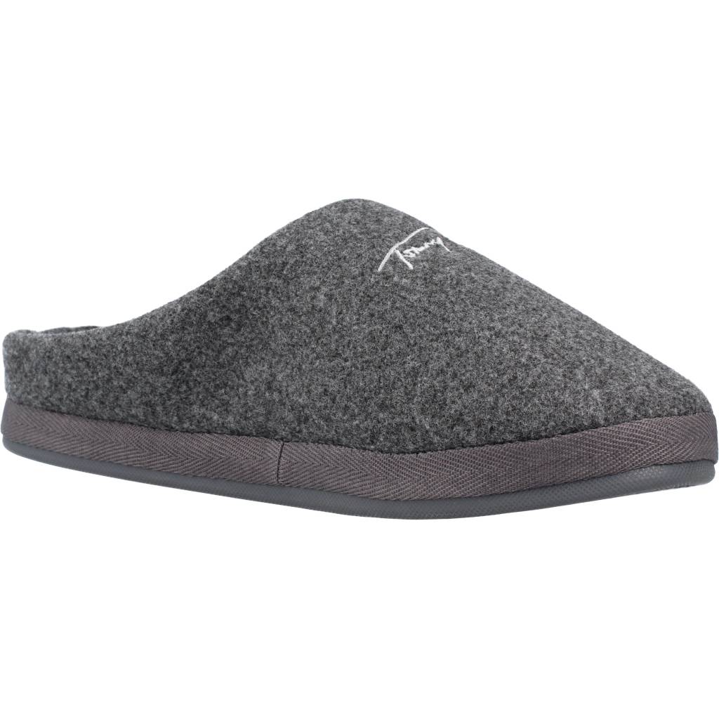 TOMMY HILFIGER SLIPPER FELT en color GRIS  (5)