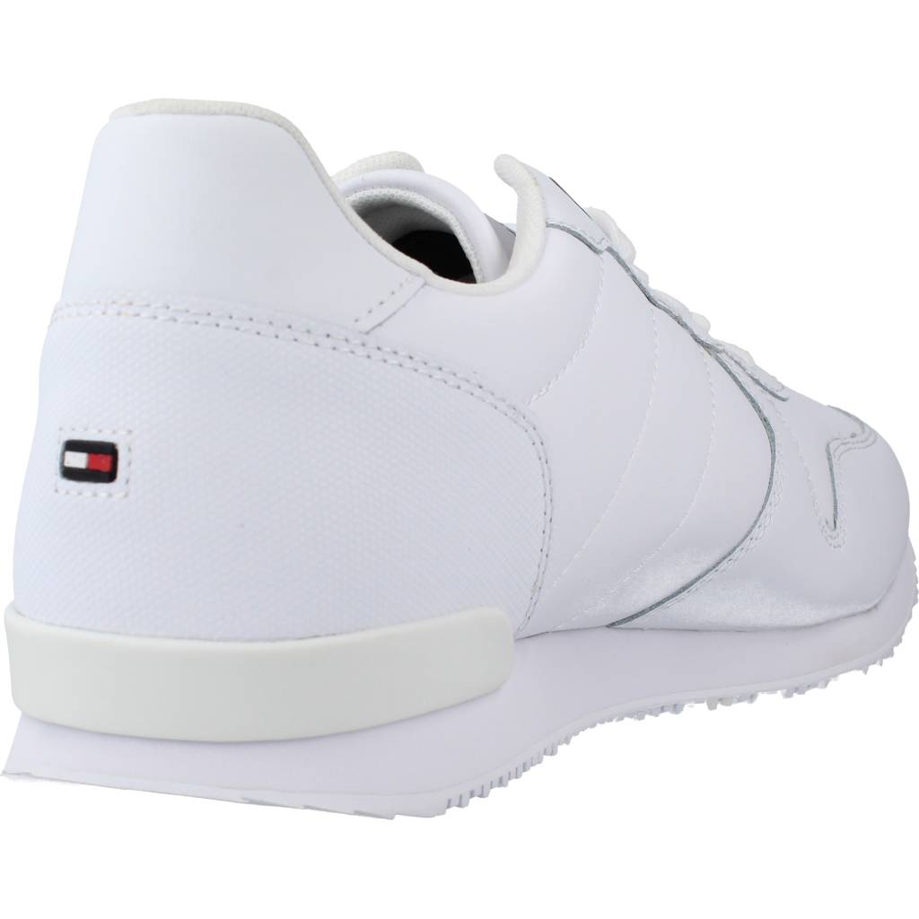 TOMMY HILFIGER  ICONIC RUNNER LEATHER en color BLANCO  (3)