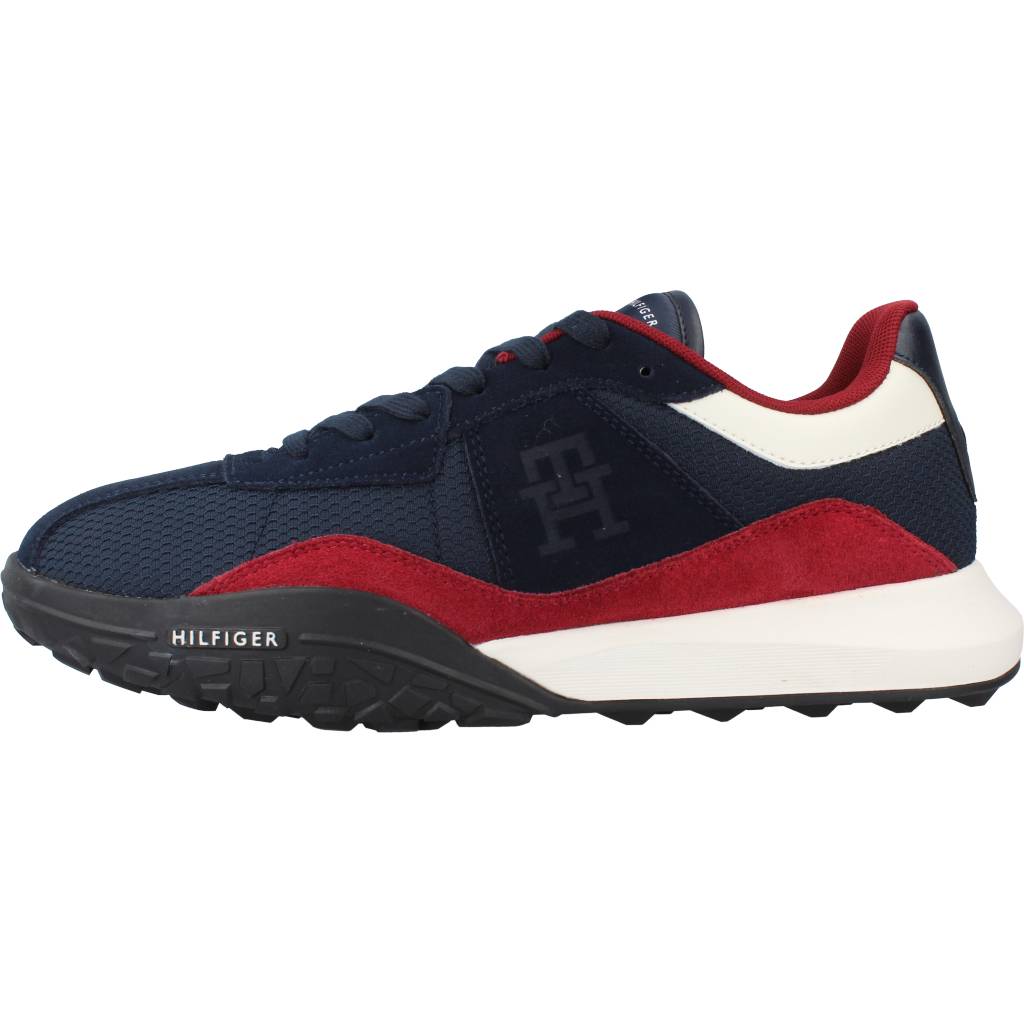 TOMMY HILFIGER  RETRO MODERN RUNNER MIX en color AZUL  (2)