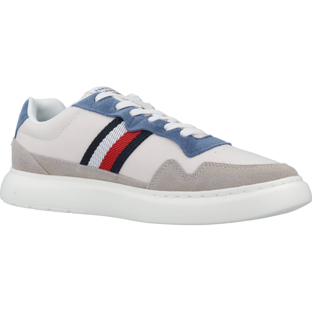 TOMMY HILFIGER LIGHTWEIGHT LEATHER MIX en color GRIS  (5)