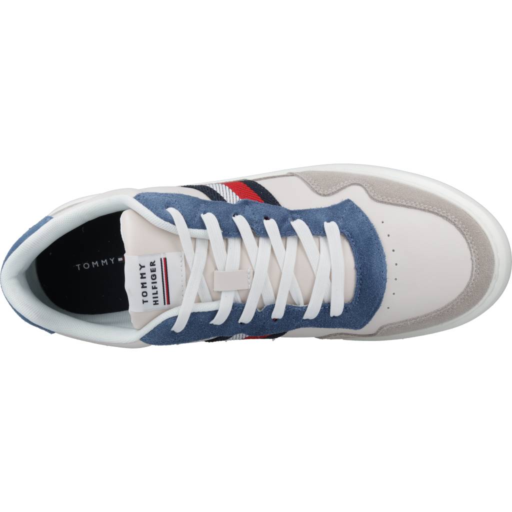 TOMMY HILFIGER LIGHTWEIGHT LEATHER MIX en color GRIS  (7)