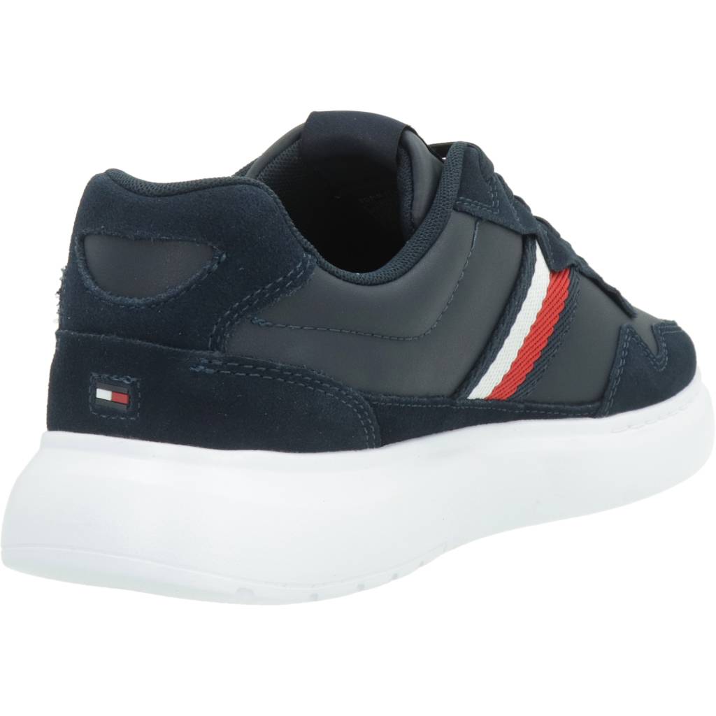 TOMMY HILFIGER LIGHTWEIGHT LEATHER MIX en color AZUL  (3)