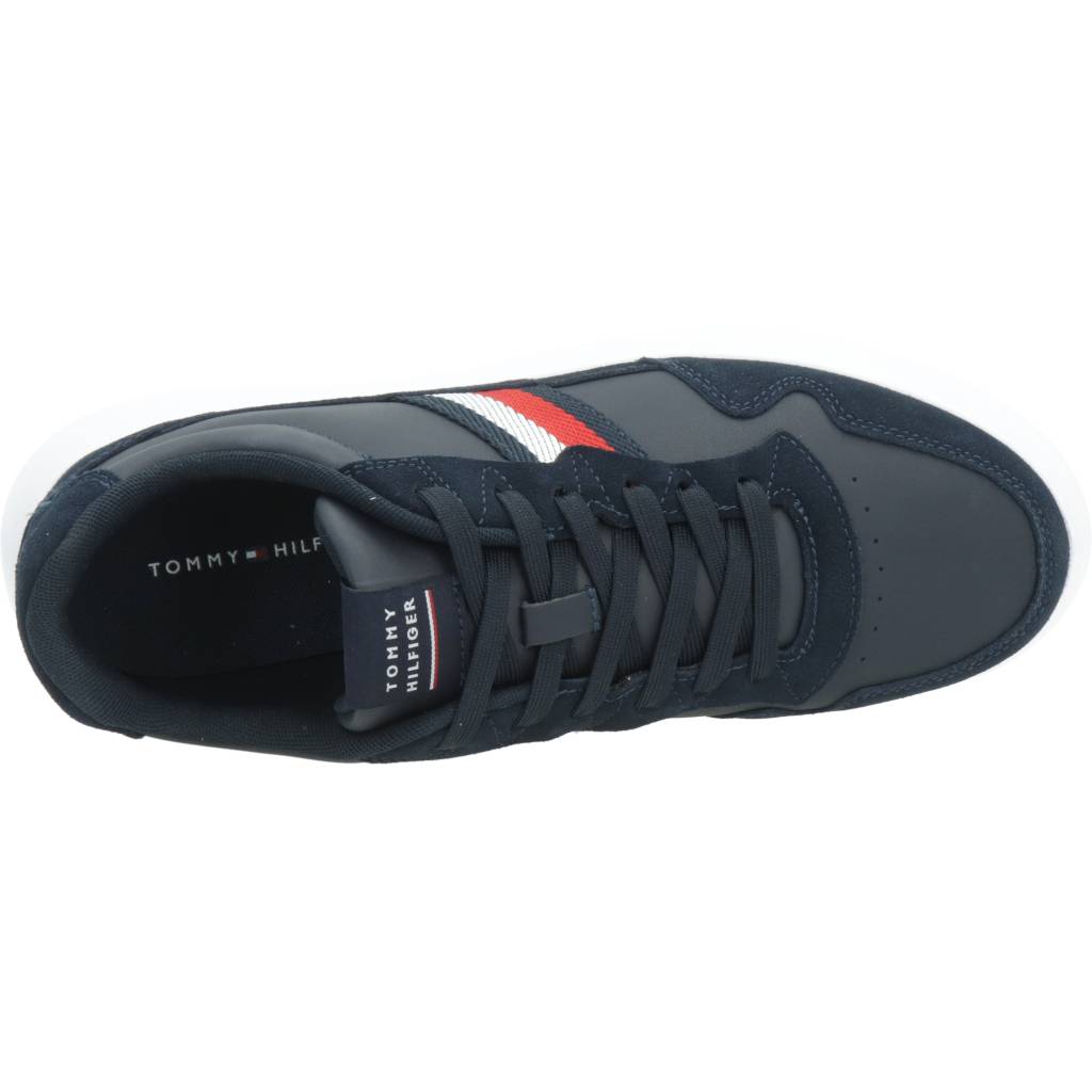 TOMMY HILFIGER LIGHTWEIGHT LEATHER MIX en color AZUL  (7)