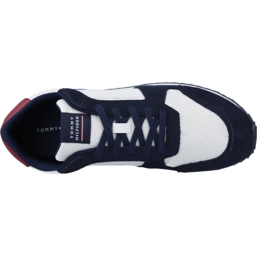 TOMMY HILFIGER  RUNNER EVO MIX en color BLANCO  (7)