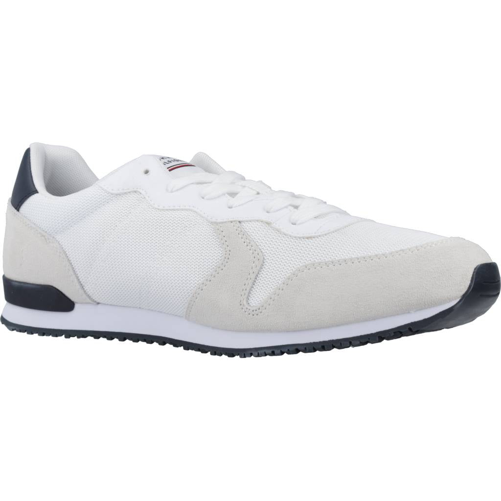 TOMMY HILFIGER ICONIC MIX RUNNER en color BLANCO  (5)