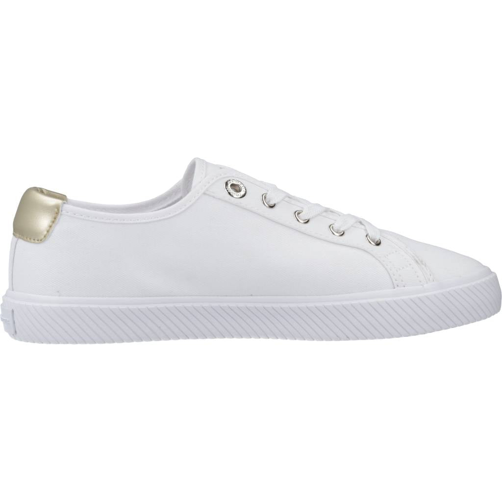 TOMMY HILFIGER  LACE UP VULC en color BLANCO  (4)