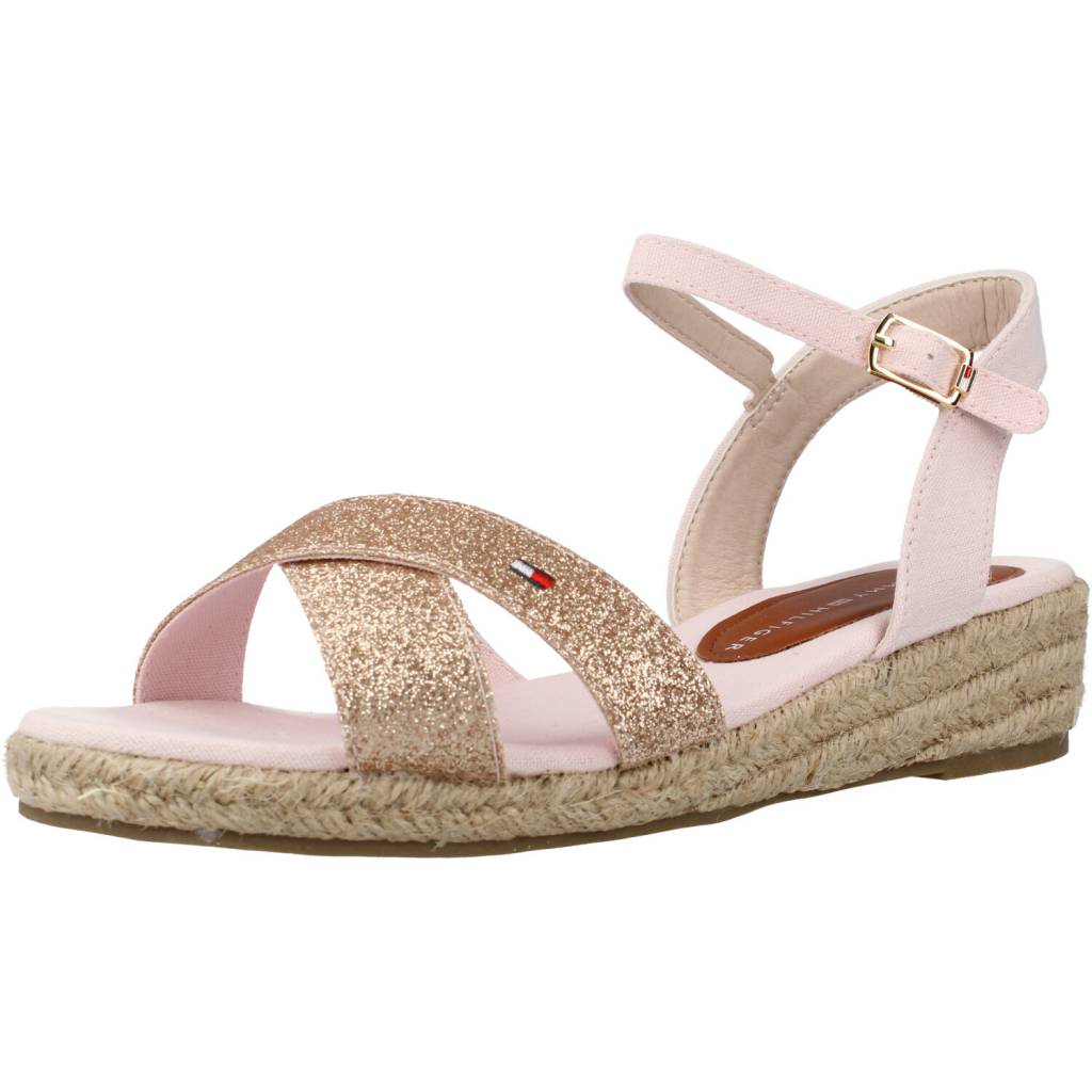 TOMMY HILFIGER ROPE SANDAL en color ROSA  (1)