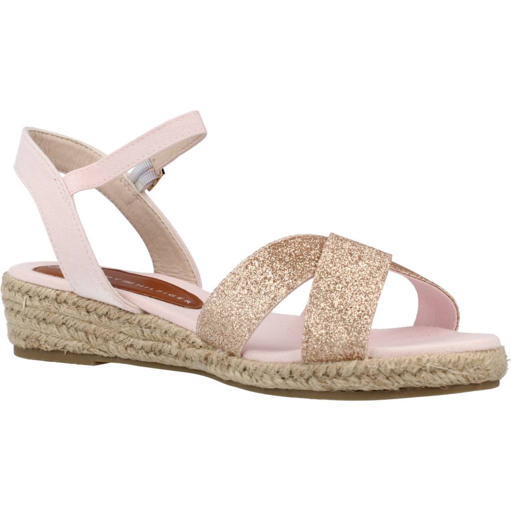 TOMMY HILFIGER ROPE SANDAL en color ROSA  (5)