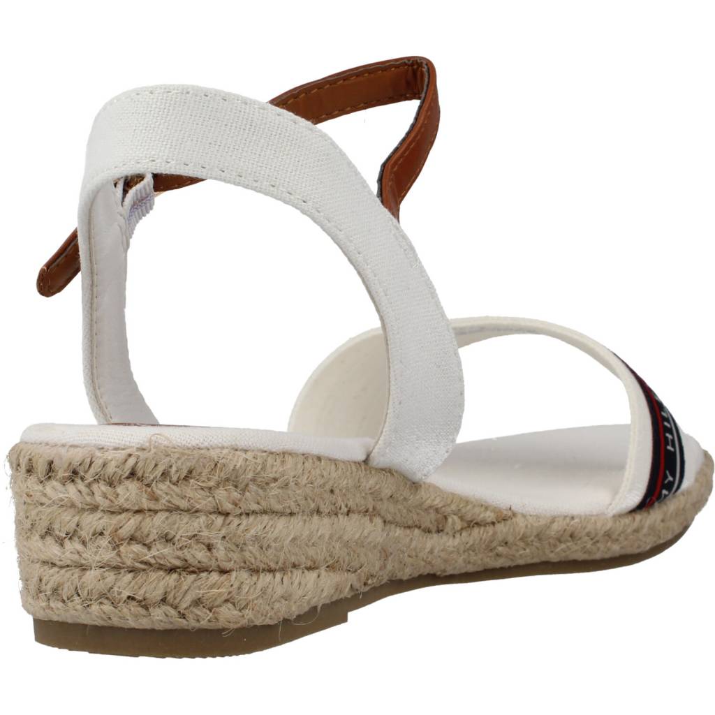 TOMMY HILFIGER ROPE WEDGE  en color BLANCO  (3)