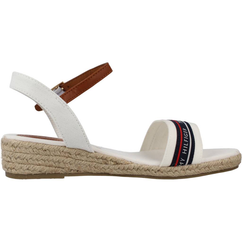 TOMMY HILFIGER ROPE WEDGE  en color BLANCO  (4)