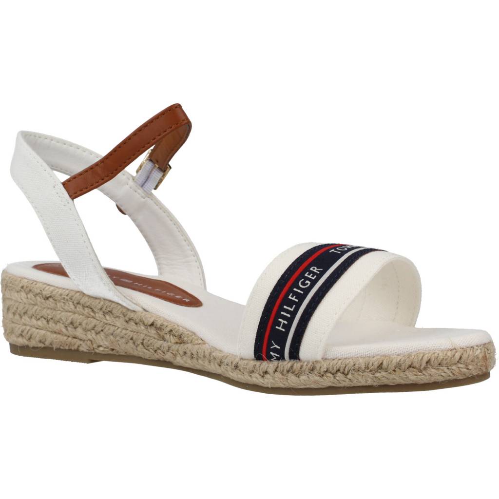 TOMMY HILFIGER ROPE WEDGE  en color BLANCO  (5)