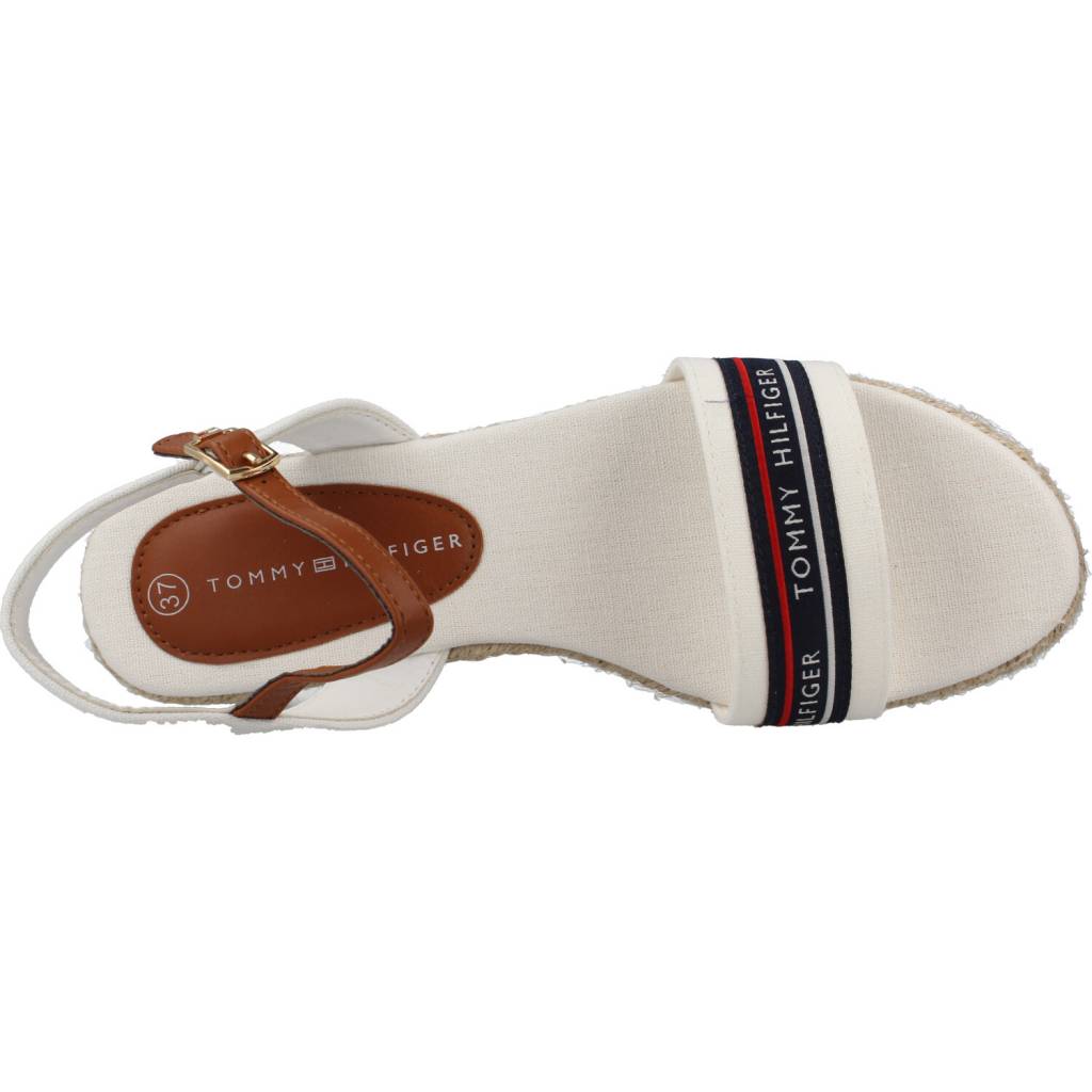 TOMMY HILFIGER ROPE WEDGE  en color BLANCO  (7)