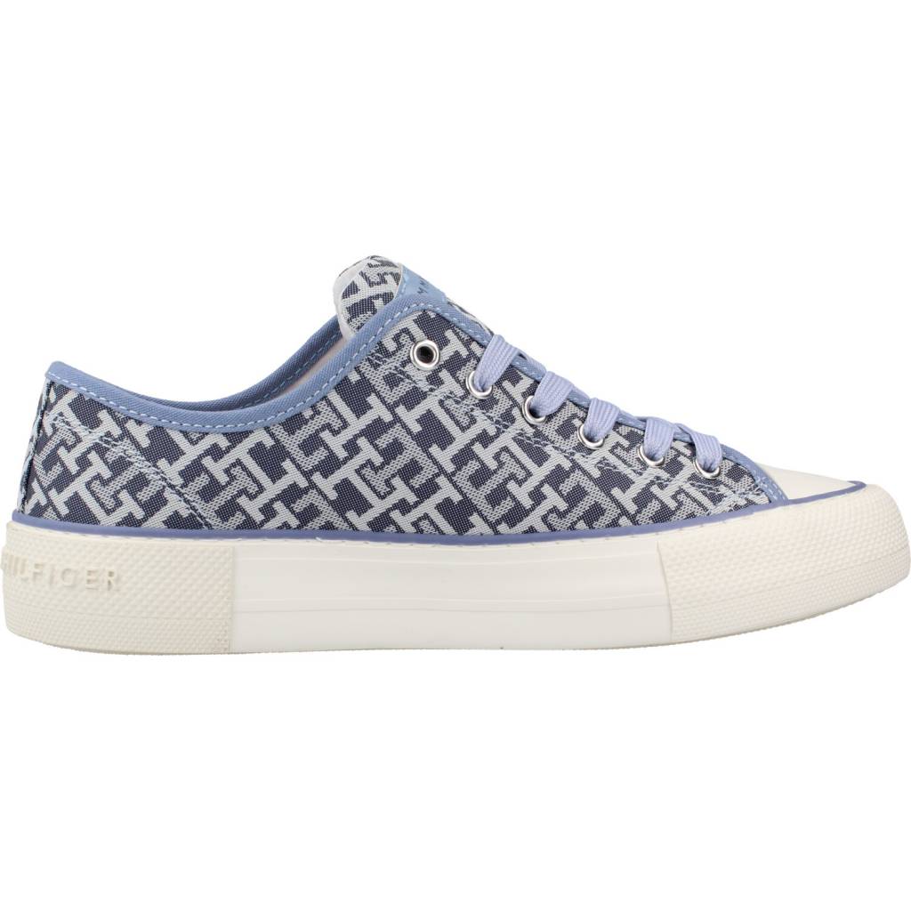 TOMMY HILFIGER SNEAKER LACE UP en color AZUL  (4)