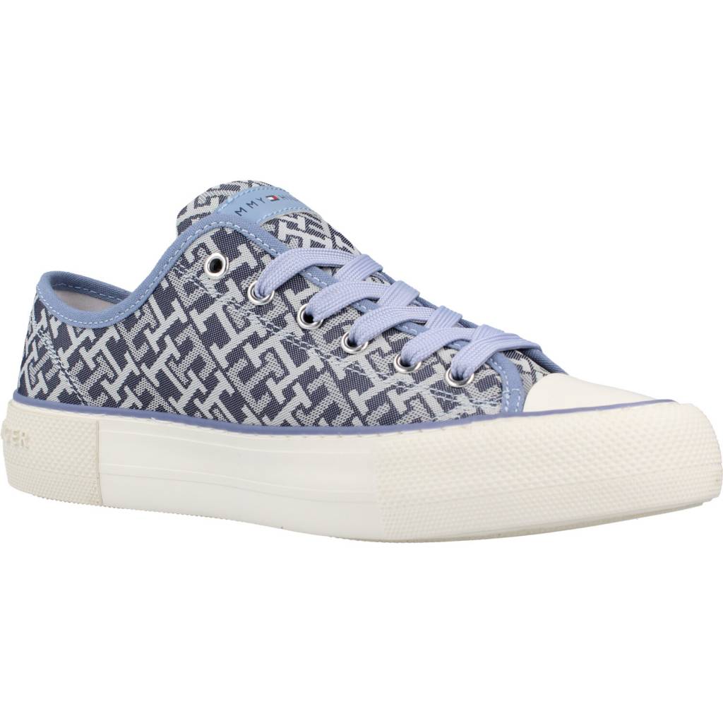 TOMMY HILFIGER SNEAKER LACE UP en color AZUL  (5)