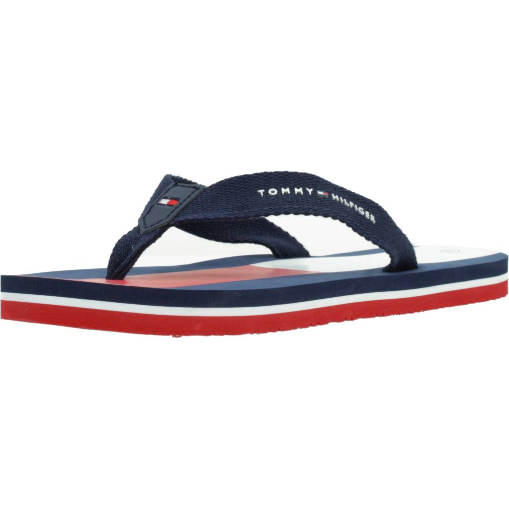 TOMMY HILFIGER FLAG FLIP FLOP en color AZUL  (1)