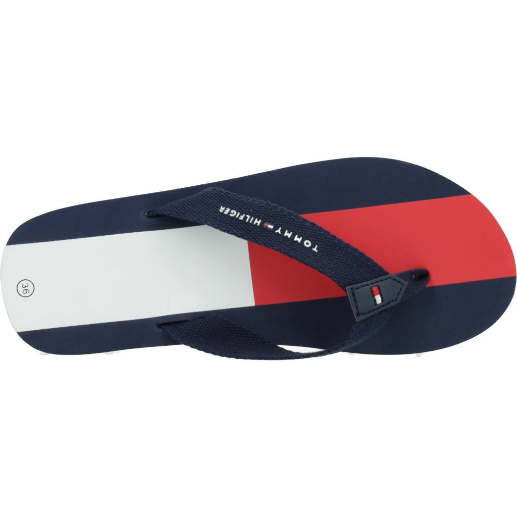 TOMMY HILFIGER FLAG FLIP FLOP en color AZUL  (7)