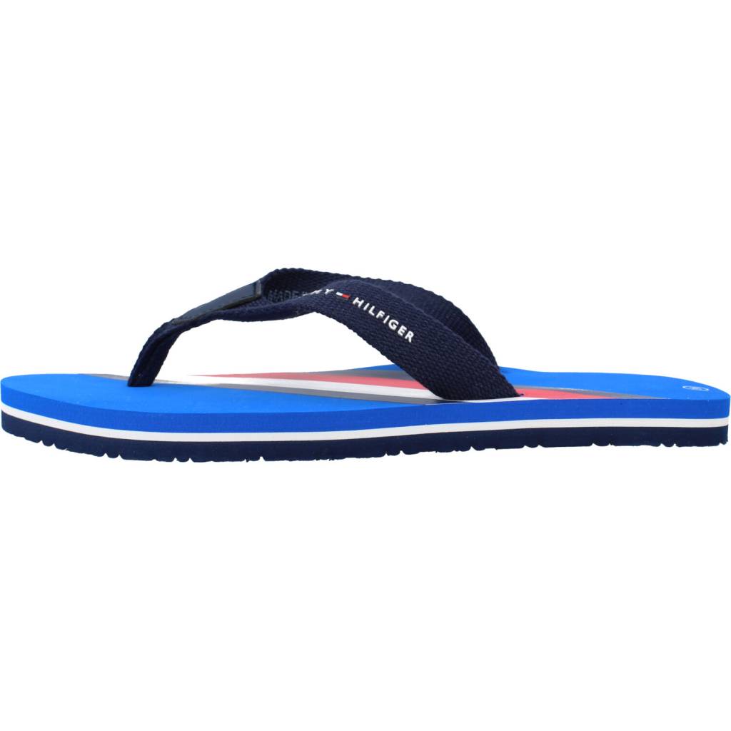 TOMMY HILFIGER STRIPES FLIP FLOP en color AZUL  (2)