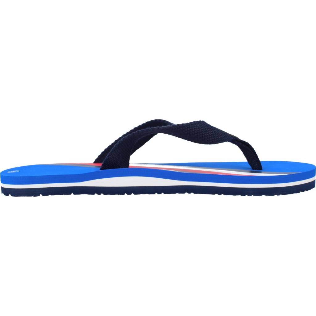 TOMMY HILFIGER STRIPES FLIP FLOP en color AZUL  (4)