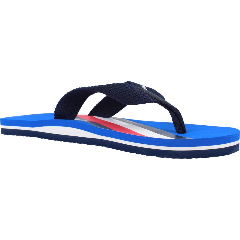 TOMMY HILFIGER STRIPES FLIP FLOP en color AZUL  (5)